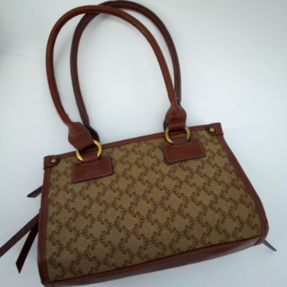 Rosetti Set Vegan Cotton Blend Brown Tan Bundle Shoulder Small Bags Y2K 2000's - Picture 7 of 16